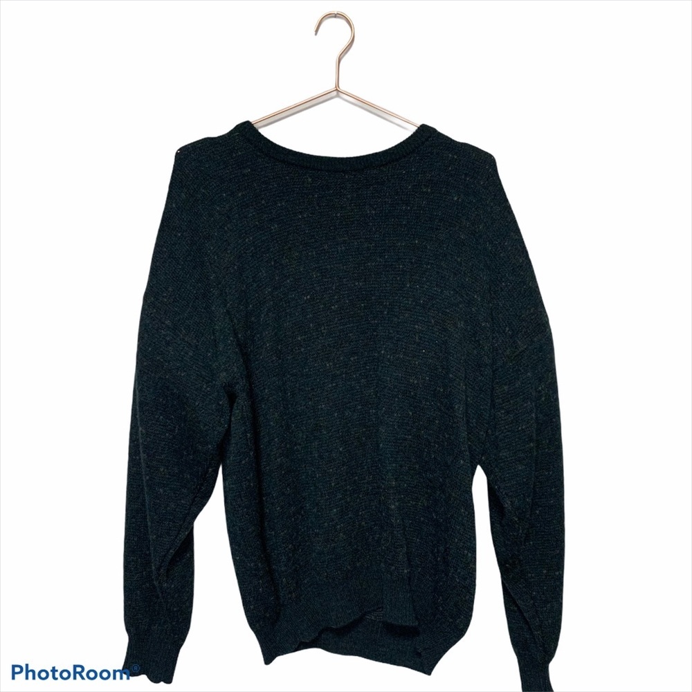 Glenallen Mens Sweater Hunter Green Large